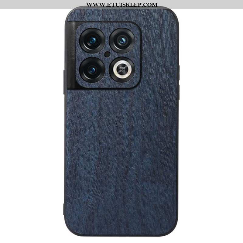 Etui do OnePlus 10 Pro 5G Tekstura Drewna Ze Sztucznej Skóry